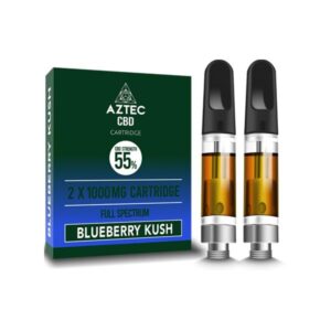 Aztec CBD 2 x 1000mg Cartridge Kit – 1ml