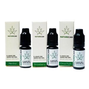 Naturecan 250mg CBD E-Liquid 10ml (80VG&20PG)