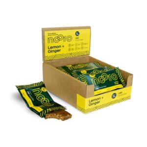 Nooro 25mg CBD Lemon & Ginger CBD Oat Bar – 45g